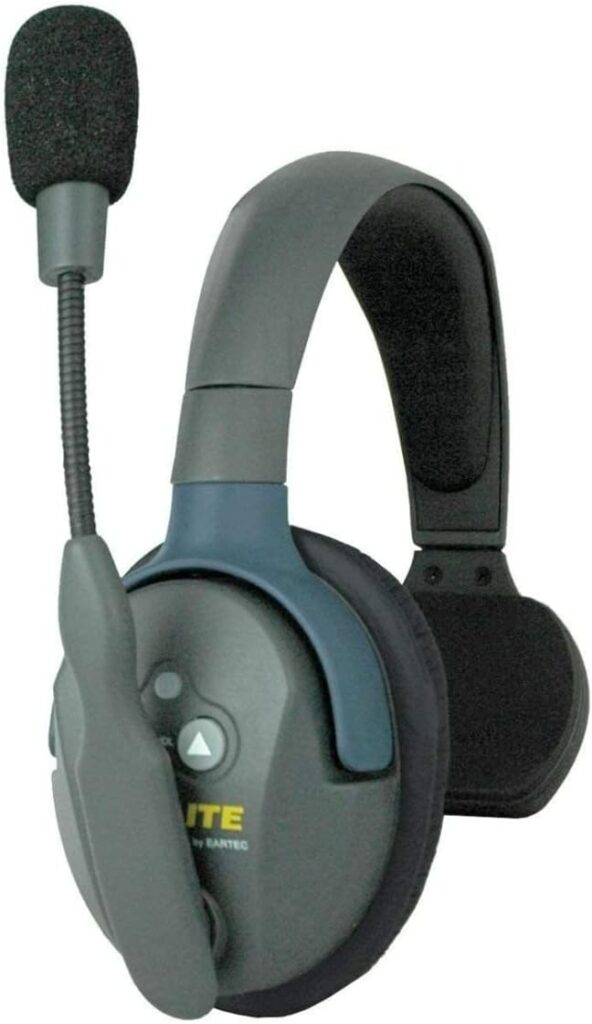 Eartec UL4S UltraLITE Full Duplex Wireless Headset Communication for 4 Users - 4 Single Ear Headsets : Electronics