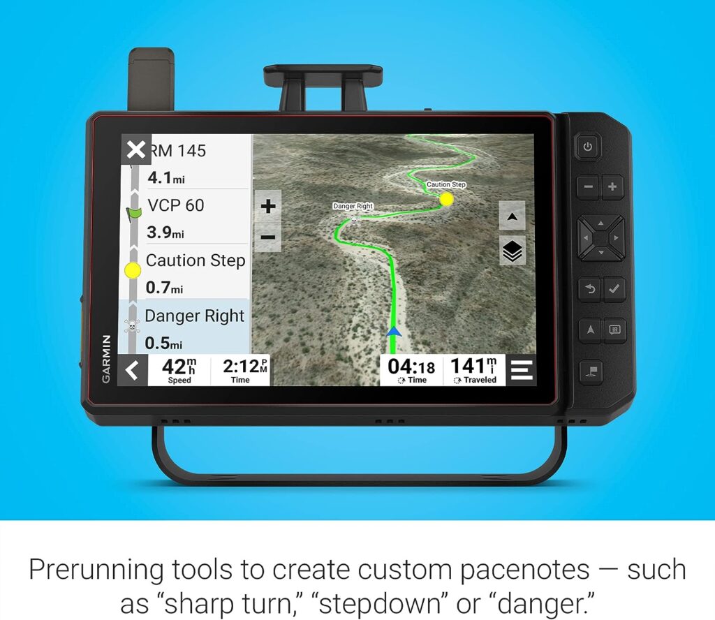 Garmin Tread XL - Baja Race Edition, Rugged, ultrabright 10” Off-Road Race Navigator, high-Performance GPS for Trophy Trucks, Team Tracking with Built-in inReach Satellite Communication