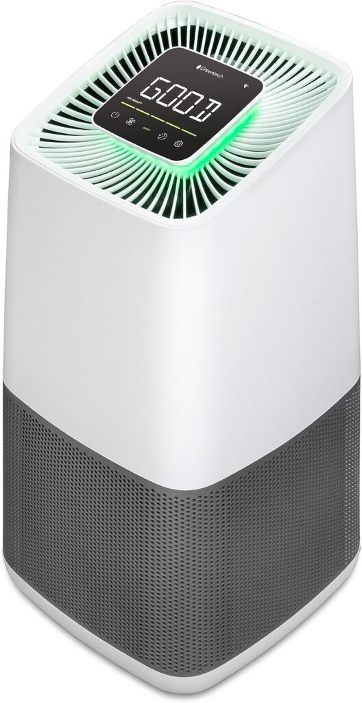 Greentech Environmental pureAir Active HEPA+ Pro with ODOGard® - Odor Eliminator and Air Purifiers for Home, Office, and Bedroom, Up to 1375 Square Feet, Neutralizes Tough Odors, Easy Set Up