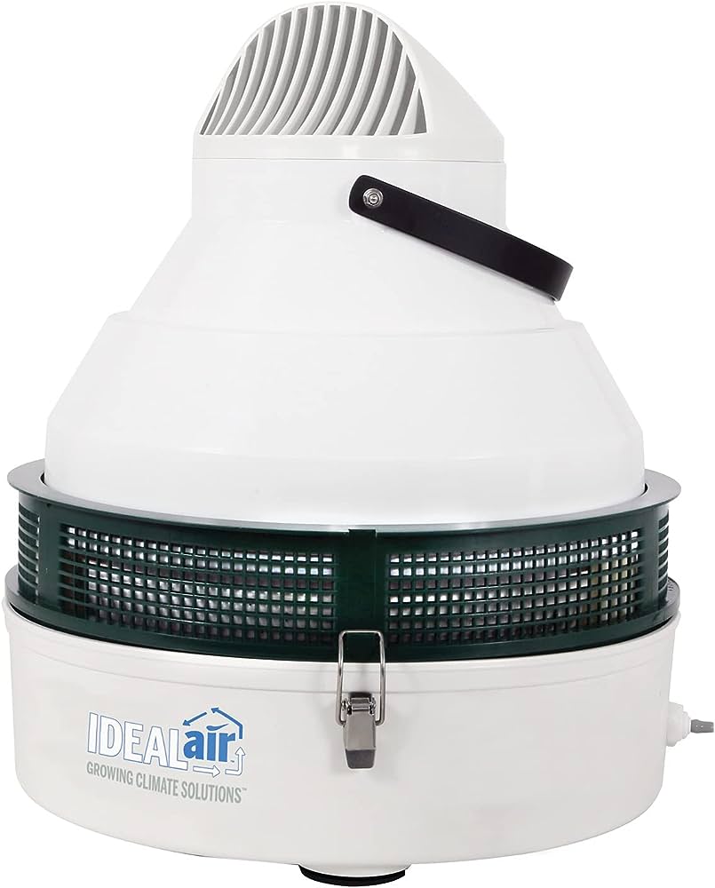 Ideal-Air Industrial Grade Humidifier with Multi-Directional Fogging Head, Indoor Plant Humidifier for Large Rooms, 200 Pints