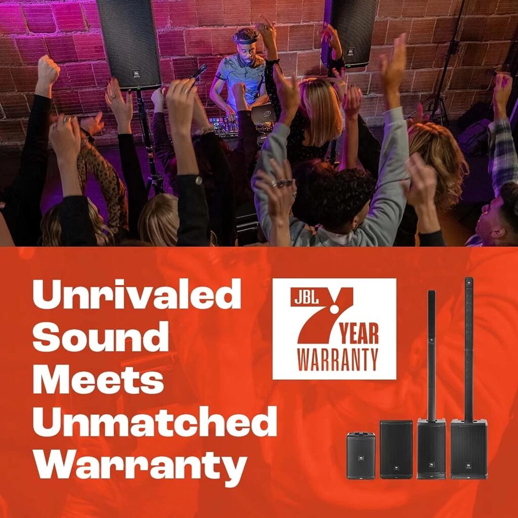 JBL Professional PRX ONE Powered Loudspeaker Line Array with 7-Channel Mixer and Built-in Effects 33.4x18.9x25.4
