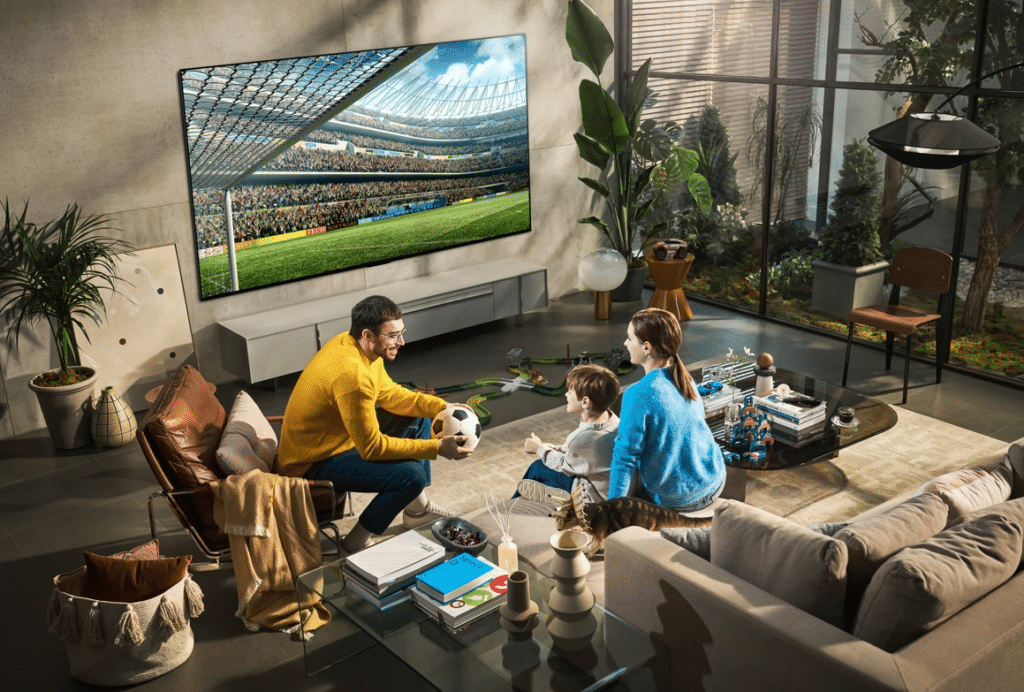 LG 97-Inch Class OLED evo Gallery Edition G2 Series Alexa Built-in 4K Smart TV (OLED97G2PUA, 2022) Sound Bar with Surround Speakers S95QR - 9.1.5 Channel, Home Theater Audio with Dolby Atmos