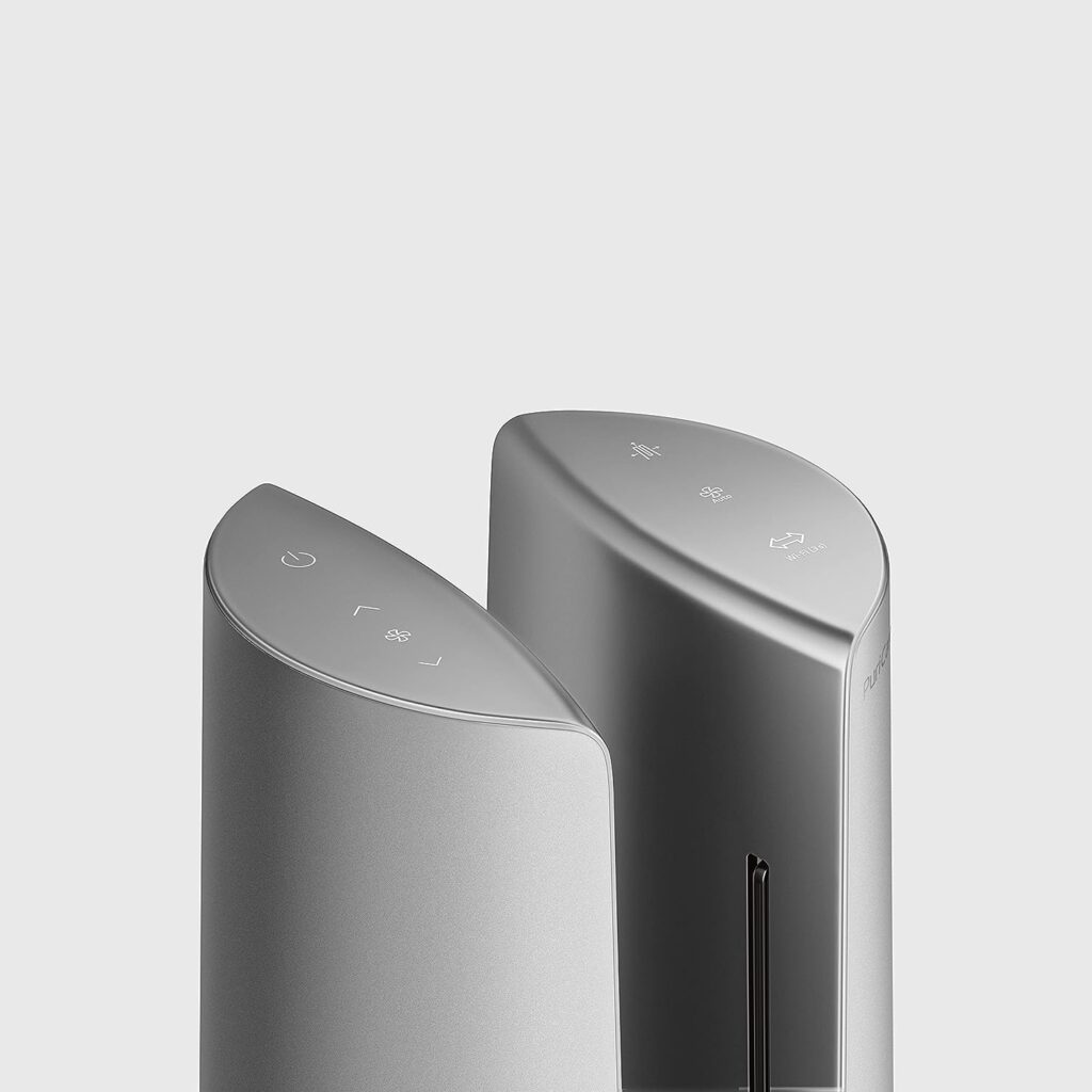 LG AeroTower Air Purifying Fan [AAFA Certified] True HEPA Air Purifiers + Tower Fan for Baby  Pets UVnano LED Air Purifier for Home  Large Rooms Up To 818 sq ft Smart Remote ThinQ App, Silver U9CV2B : Home  Kitchen