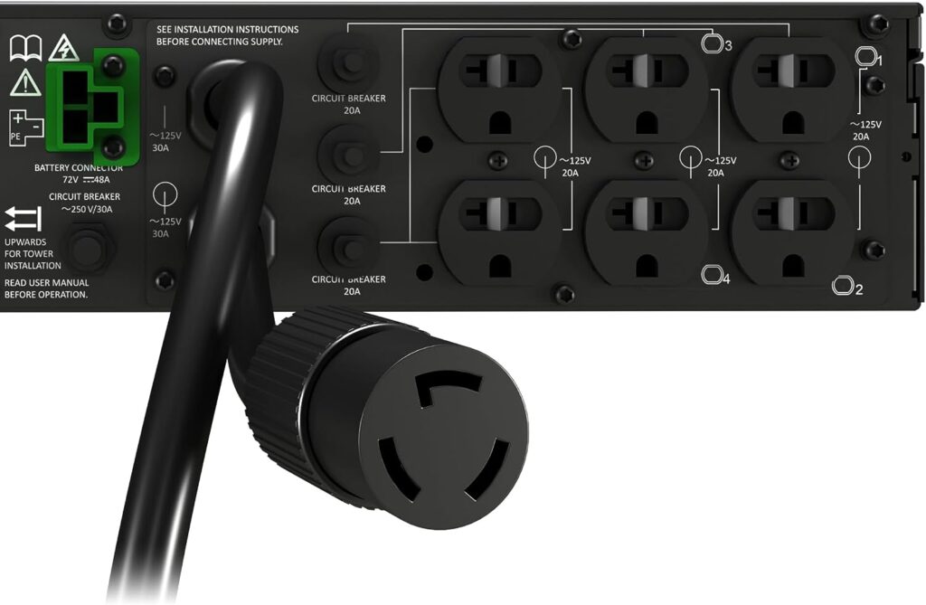 Liebert GXT5 UPS - 3000VA/2700W 120V, Online Double Conversion Rack Tower, Energy Star, Uninterruptible Power Supply, Sine Wave Battery Backup, with Network Card (GXT5-3000LVRT2UXLN)