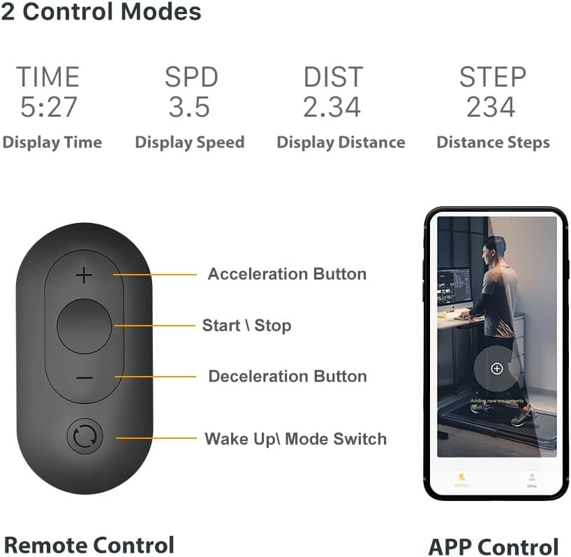 WALKINGPAD S1 Folding Treadmill Foldable Walking Pad Ultra Slim Smart Fold Free Installation Gym Running Device for Home Office Under Desk 0-3.72MPH C2
