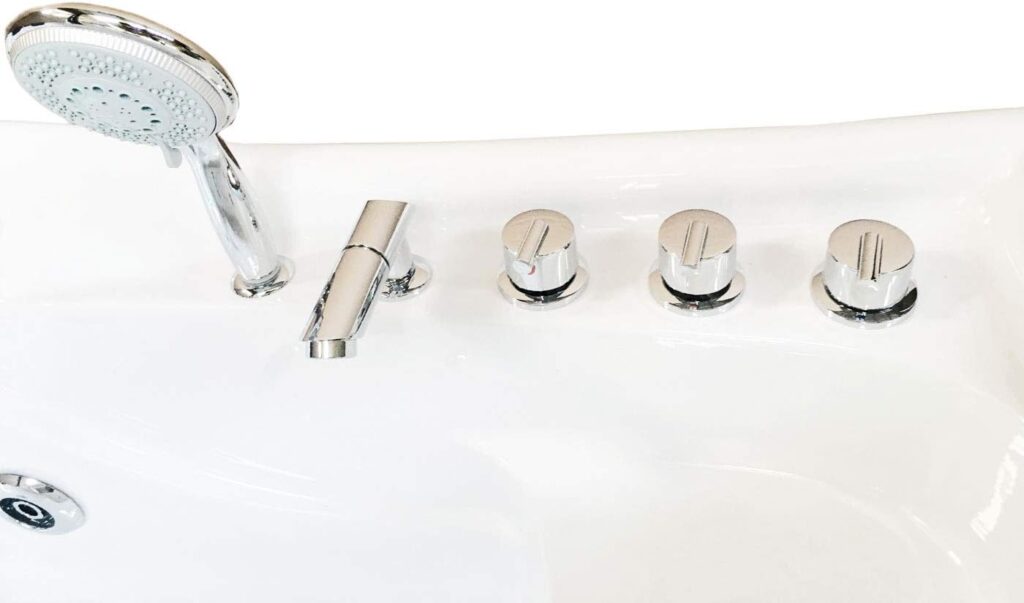 Whirlpool massage hydrotherapy bathtub hot tub 2 person CAYMAN with Heater