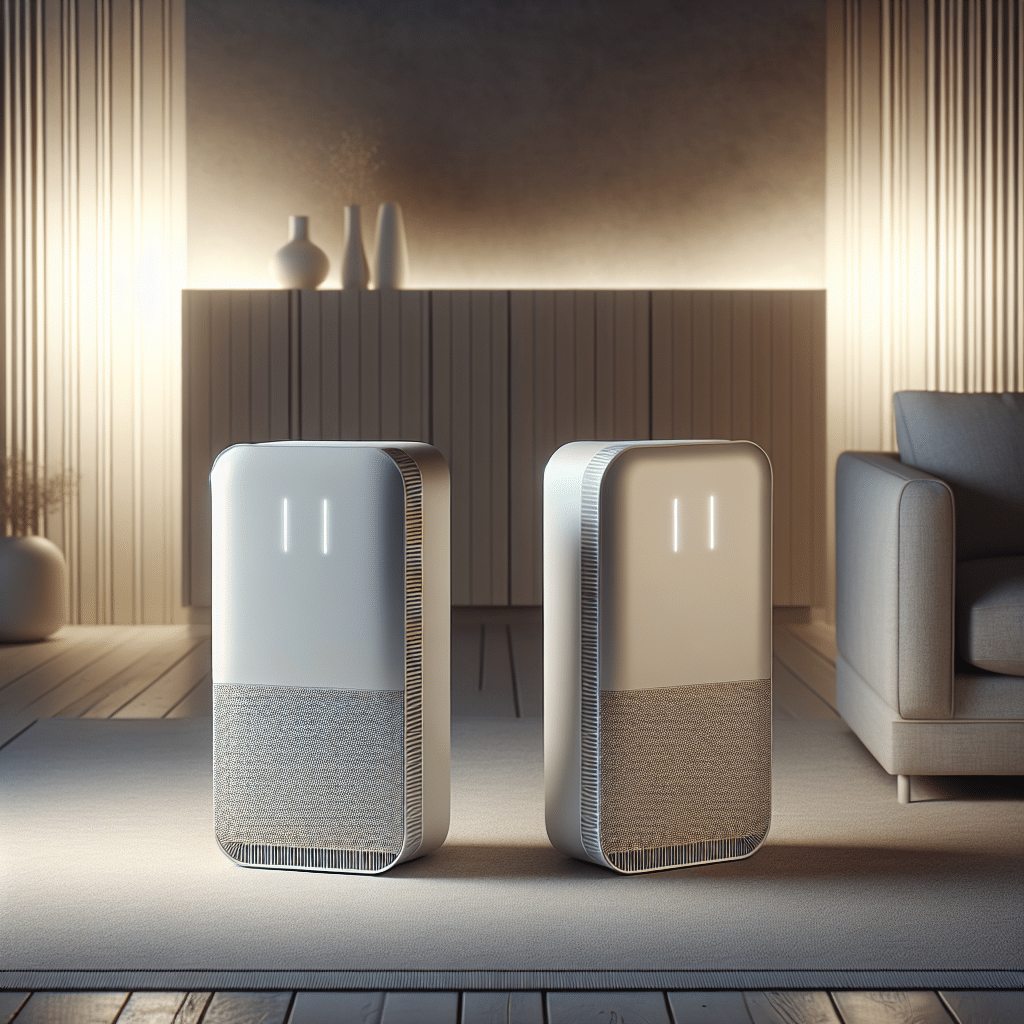 2 Pack Air Purifier for Home Bedroom with H13 True HEPA Filter for Smoke, Smokers, Dust, Odors, Pollen, Pet Dander | Quiet 99.9% Removal to 0.1 Microns | White Available for California