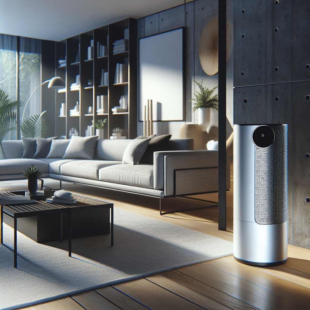 AROEVE Air Purifiers for Home, HEPA Air Purifiers Air Cleaner For Smoke Pollen Dander Hair Smell Portable Air Purifier with Sleep Mode Speed Control For Bedroom Office Living Room, MK01- White