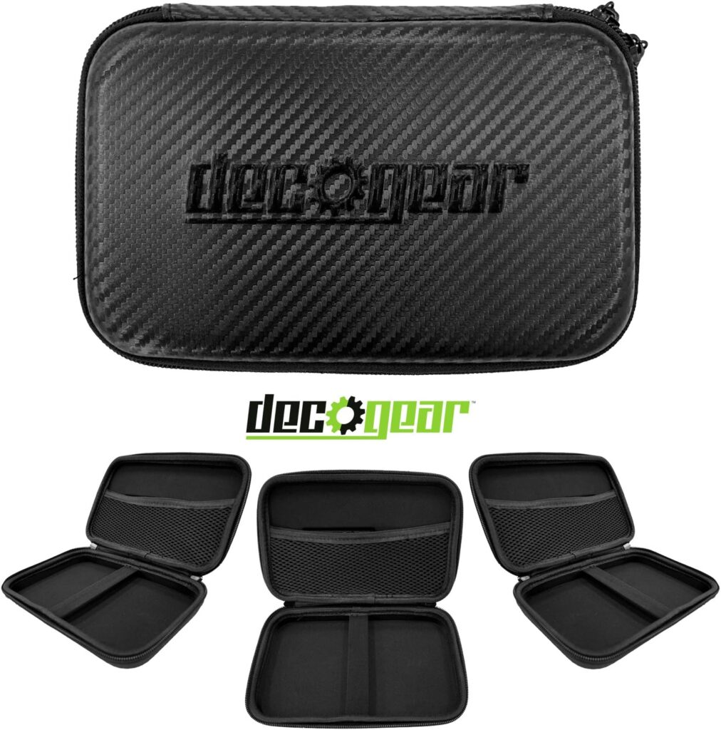 Garmin 010-02858-01 Drive 53 GPS Navigator with Touchscreen and Traffic Feature Bunndle with Deco Gear Hard EVA Case with Zipper for Tablets and GPS - 7 Inch + 6 x 6 inch Microfiber Cleaning Cloth