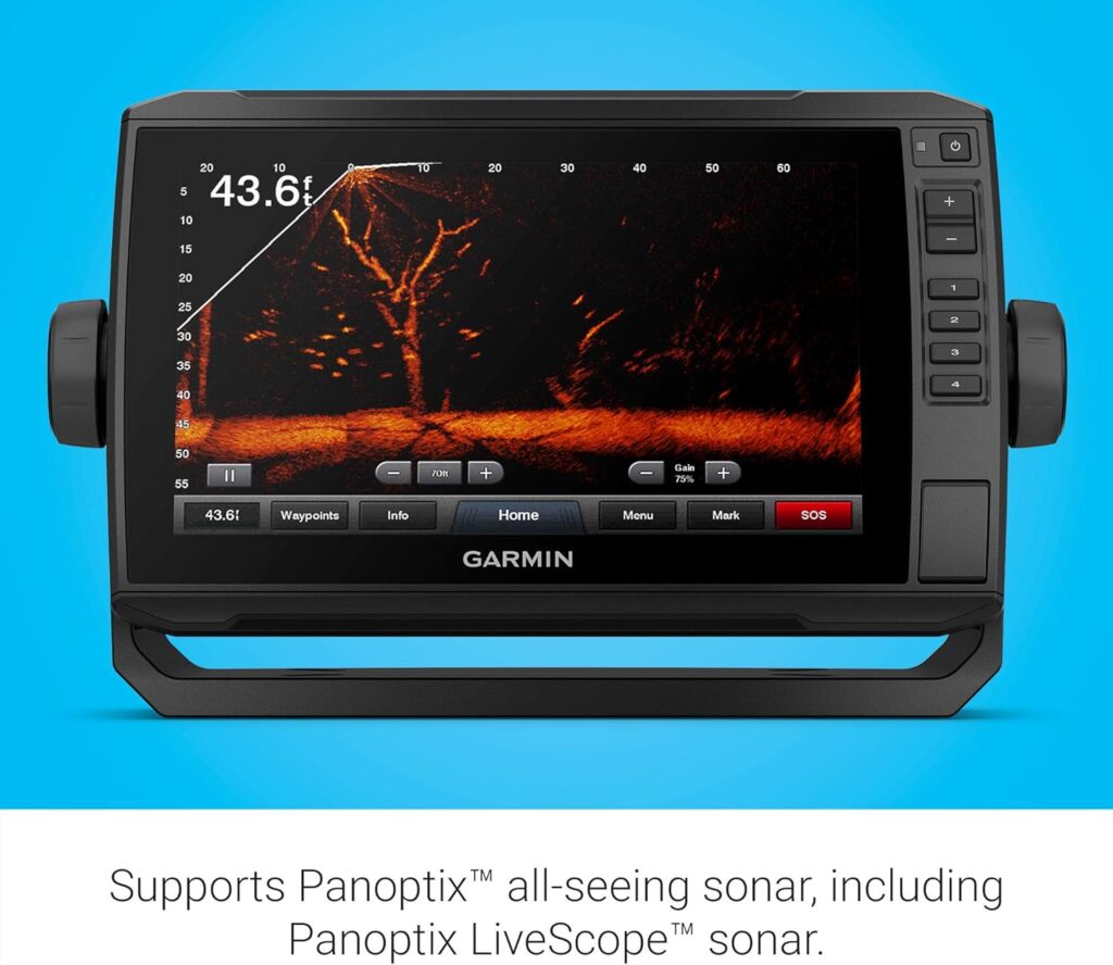 Garmin ECHOMAP UHD 93sv: 9 Keyed-Assist Touchscreen Chartplotter with U.S. LakeVü g3 and GT54UHD-TM Ultra High-Definition Scanning Sonar (Renewed)