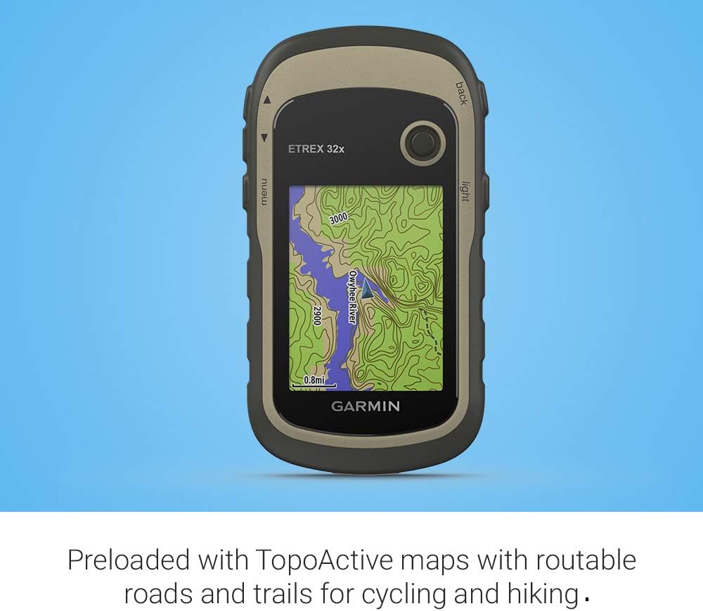 Garmin eTrex 32x, Rugged Handheld GPS Navigator