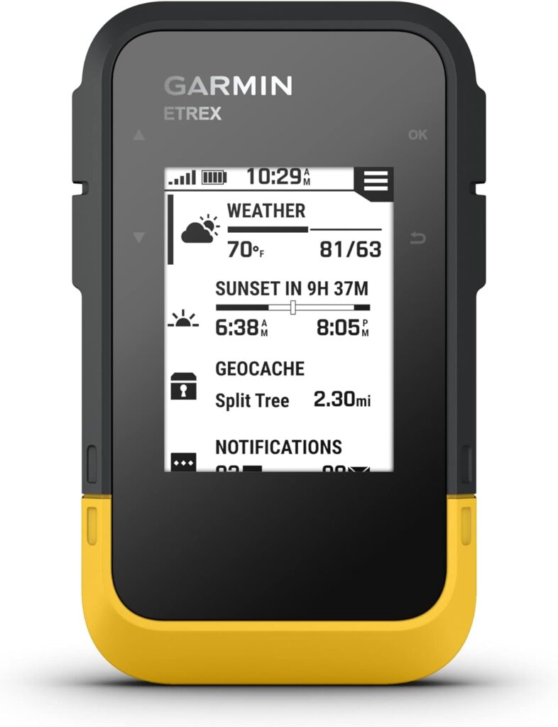 Garmin eTrex® SE GPS Handheld Navigator, Extra Battery Life, Wireless Connectivity, Multi-GNSS Support, Sunlight Readable Screen