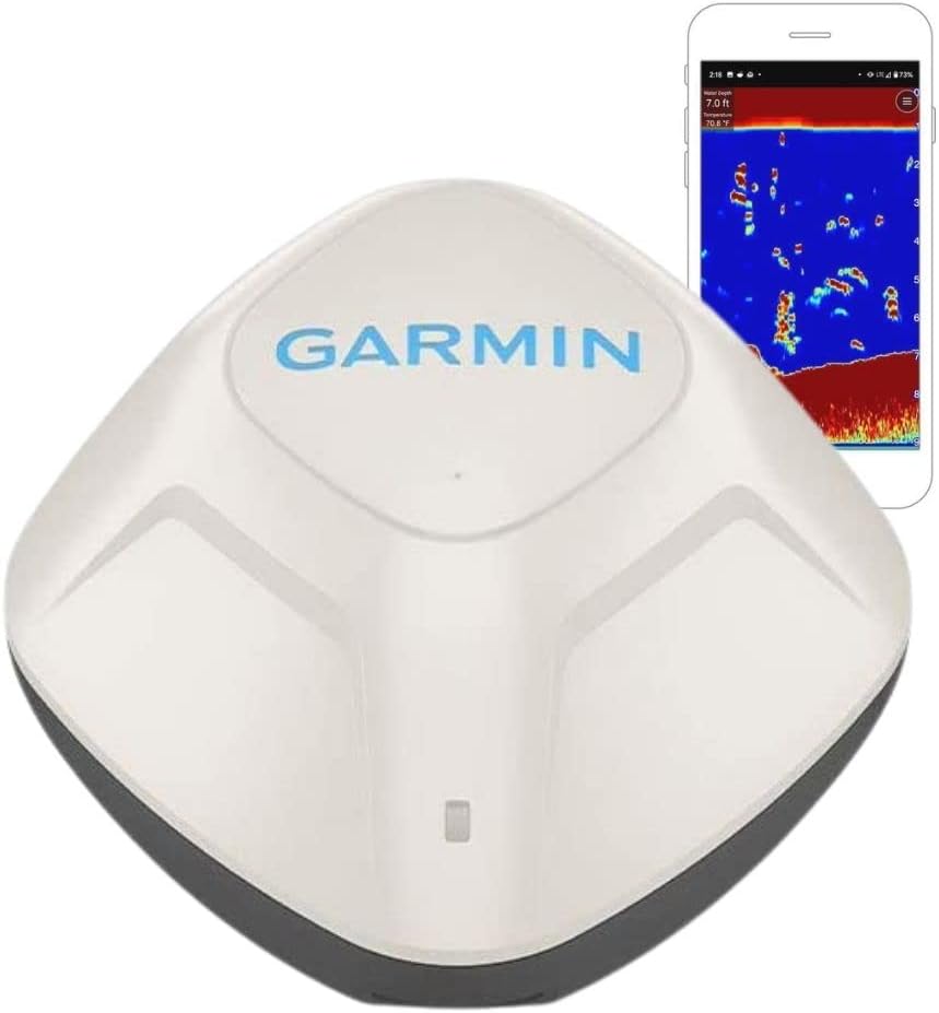 Garmin Striker Cast, Castable Sonar, Pair with Mobile Device and Cast from Anywhere, Reel in to Locate and Display Fish on Smartphone or Tablet (010-02246-00)