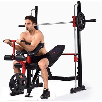 Gym Home Rack 8 Hook Heavy-Duty Wall-mounted Organizer Multi-Purpose Workout Gear Wall Hanger Storage for Resistance Bands Jump Ropes Lifting Belt Fitness Bands Barbells Carabiners Included