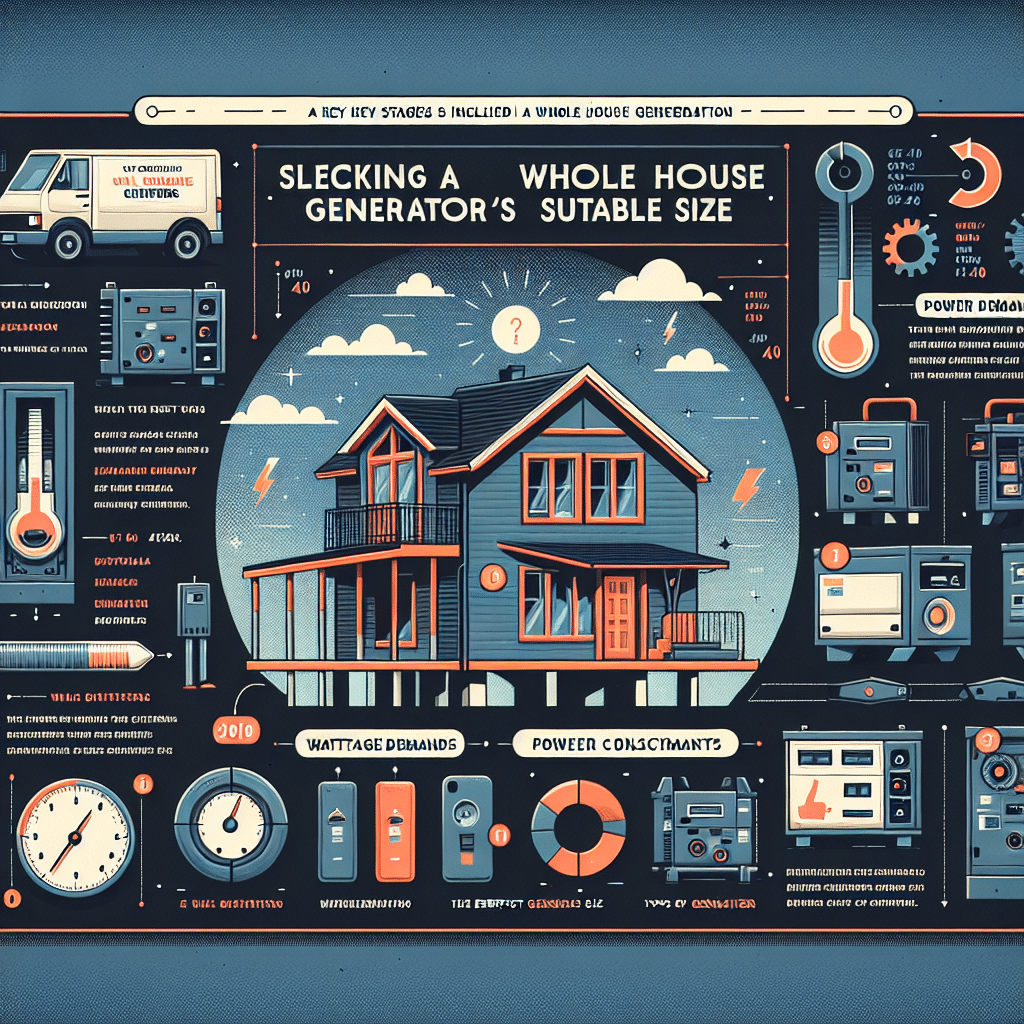 How to Determine the Right Size for a Whole House Generator