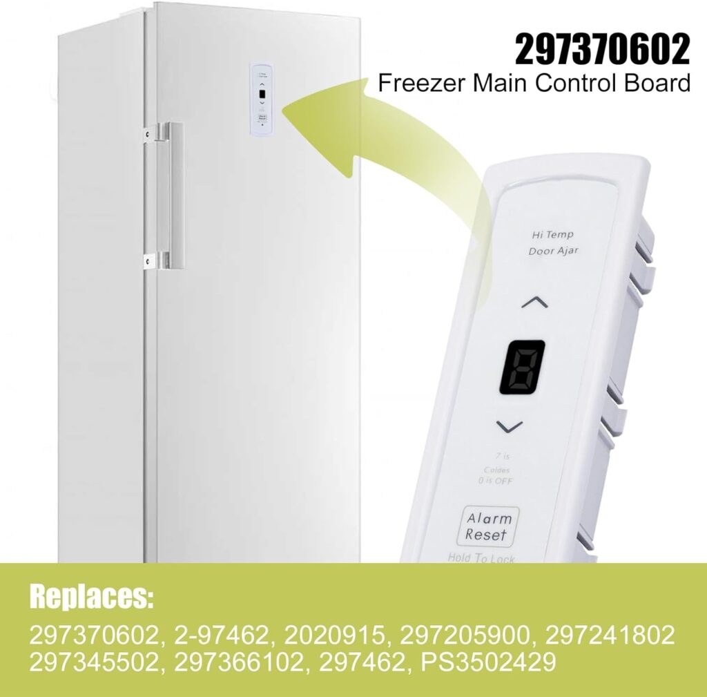 IURILA 297370602 Freezers Electrical Control for Frigidaire/Electrolux Refrigerator Control-Electric 297366102 / AP5306797