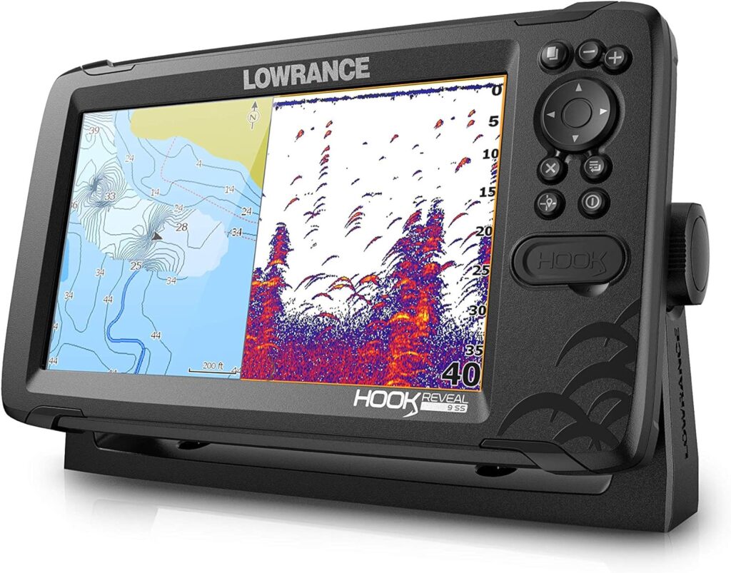 Lowrance Hook Reveal 9 inch Fishfinders with Preloaded C-MAP Options
