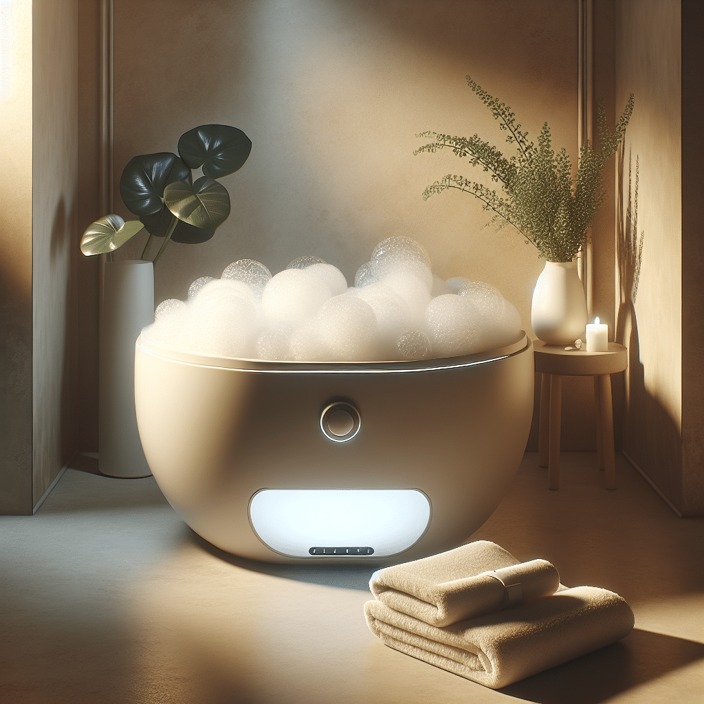Portable Spa Bubble Bath Massager - Thermal Spa Waterproof Non-slip Mat with Suction Cup Bottom, Motorized Air Pump Adjustable Bubble Settings - Remote Control Included - Serenelife PHSPAMT22 Portable Spa Bubble Bath Massager - Thermal Spa Waterproof Non-slip Mat with Suction Cup Bottom, Motorized Air Pump Adjustable Bubble Settings - Remote Control Included - Serenelife PHSPAMT22