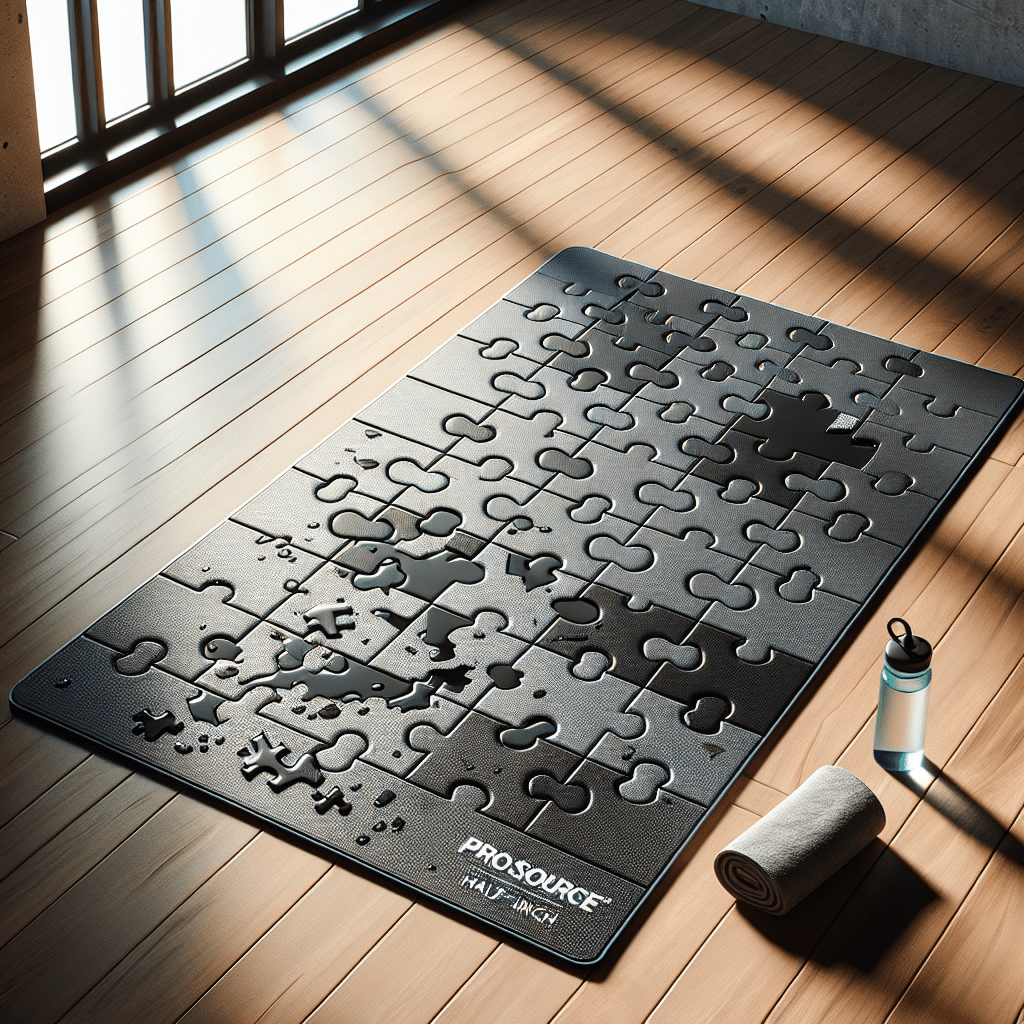 ProsourceFit Puzzle Exercise Mat ½”, EVA Interlocking Foam Floor Tiles for Home Gym, Mat for Home Workout Equipment, Floor Padding for Kids, Available in Packs of 24 SQ FT, 48 SQ FT, 144 SQ FT