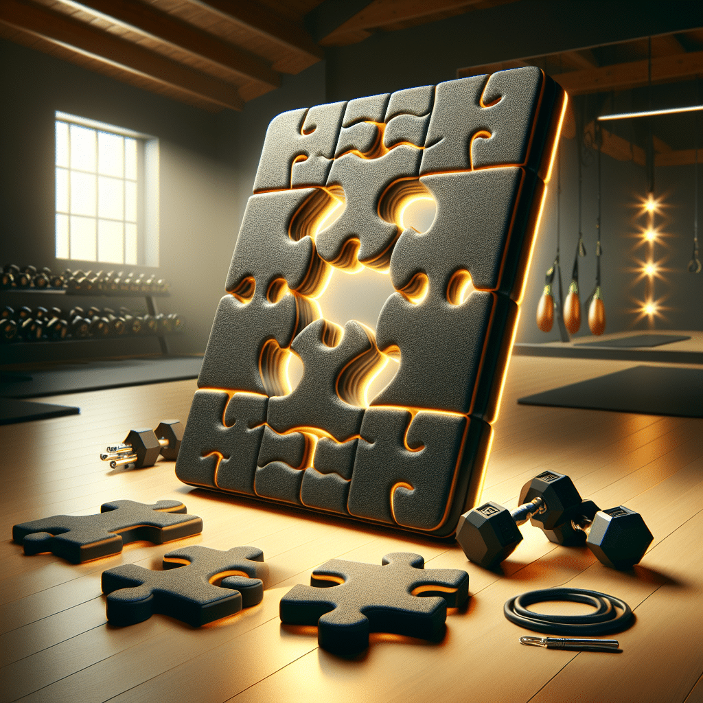 ProsourceFit Puzzle Exercise Mat ½”, EVA Interlocking Foam Floor Tiles for Home Gym, Mat for Home Workout Equipment, Floor Padding for Kids, Available in Packs of 24 SQ FT, 48 SQ FT, 144 SQ FT