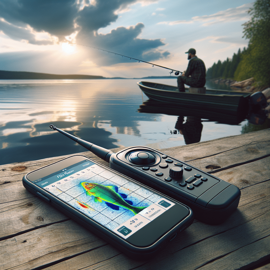 Reelsonar iBobber Portable Wireless Bluetooth Fish Finder Depth Finder with Depth Range of 135 feet 10+ hrs Battery Life with iOS  Android App Wireless and Watch App