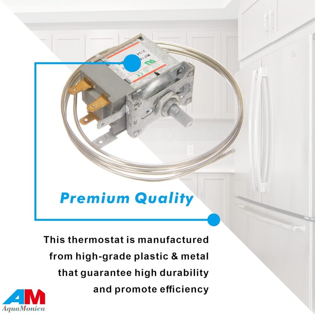 Refrigerator Freezer Thermostat WDF18K-923 Replaces for Haier Thermostat and Mini Fridge Thermostat