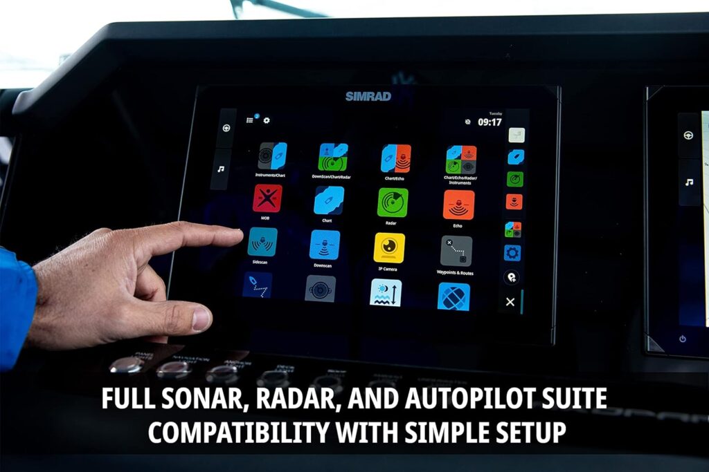 Simrad NSX Smart Chartplotter  Fish Finder with C-MAP Discover X Charts