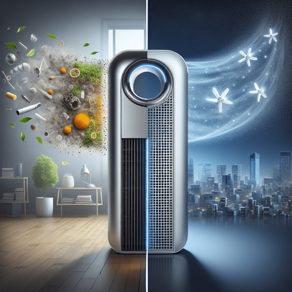 ToLife Air Purifiers for Home Large Room Up to 1095 Ft² with PM 2.5 Display Air Quality Sensor, Auto Mode, Timer, HEPA Air Purifier for Bedroom Filters Smoke, Pollen, Pet Dander, Allergies, White