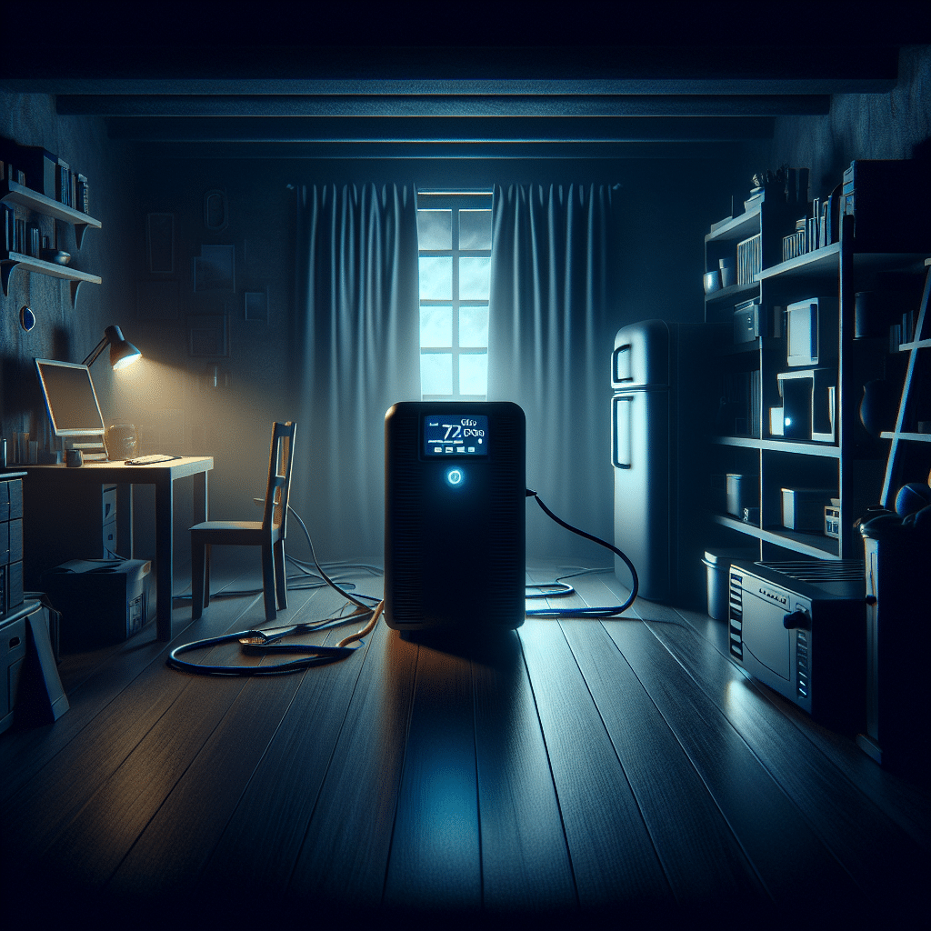 Uninterrupted Power Supply: 72 Hour Battery Backup