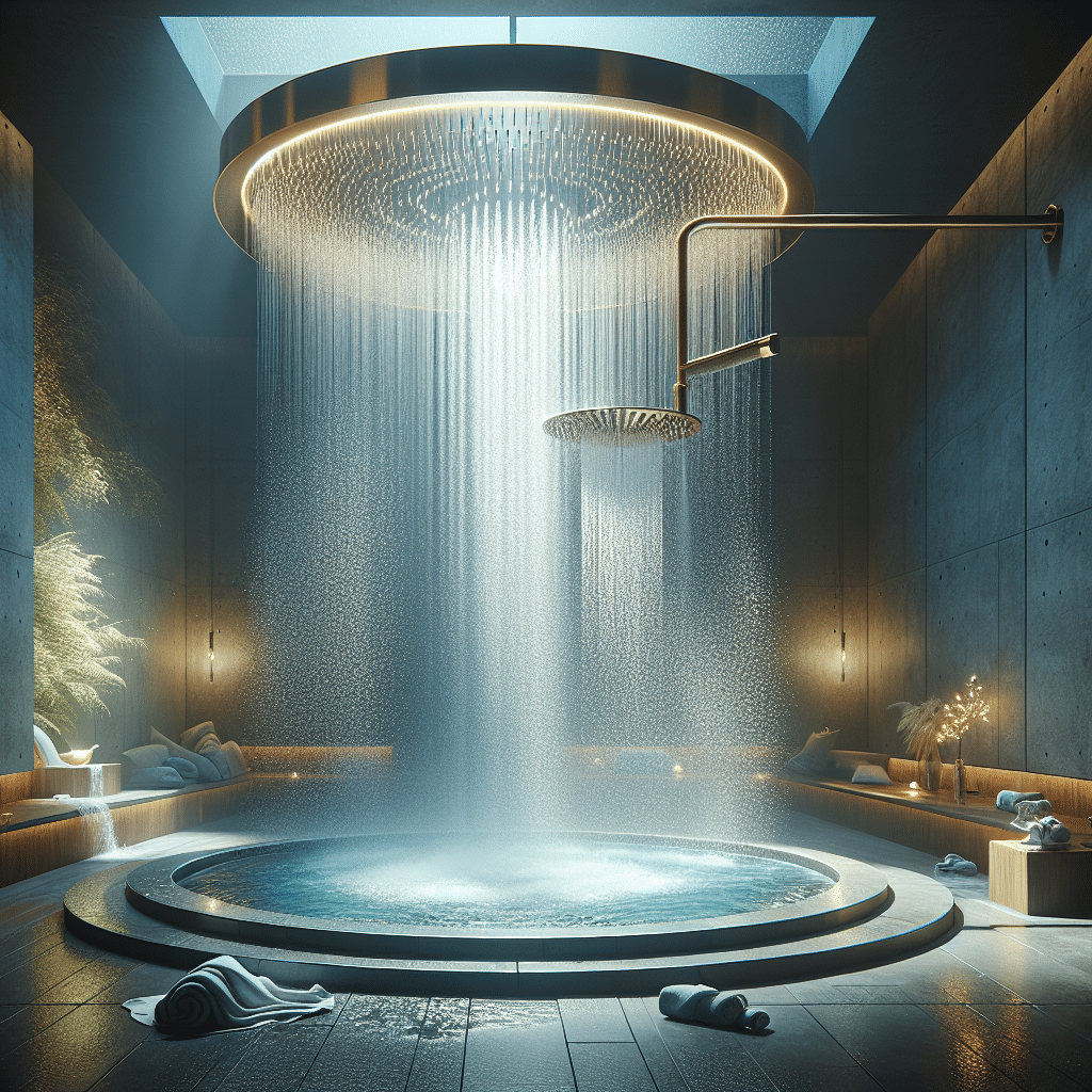 Veken 12 Inch High Pressure Rain Shower Head Combo with Extension Arm- Wide Rainfall Showerhead with 5 Handheld Water Spray - Adjustable Dual Showerhead with Anti-Clog Nozzles - Silver Chrome