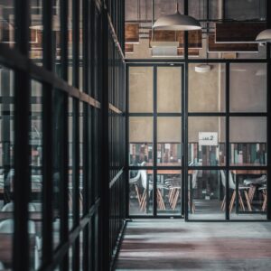 Photo Ergonomic workspace