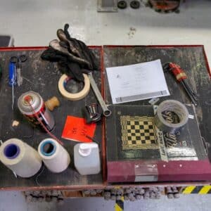 Photo Gun Mat + Parts Tray Magnetic Sets