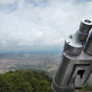 Photo Laser Rangefinder Binoculars Integrated Ballistics